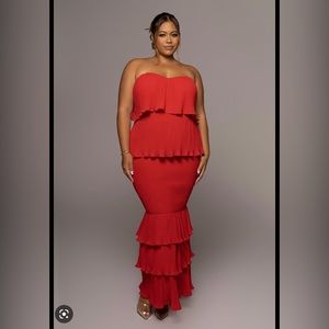 Casa Blanca Ruffle Dress